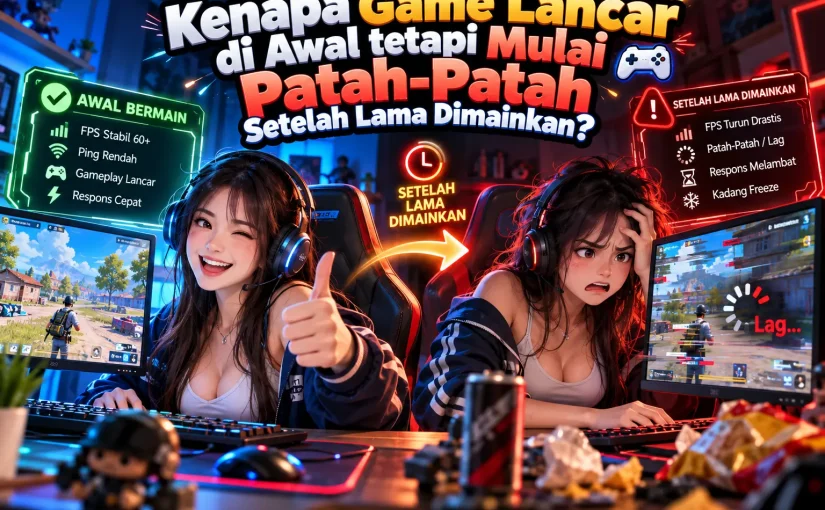 Kenapa Game Lancar di Awal tetapi Mulai Patah-Patah Setelah Lama Dimainkan?